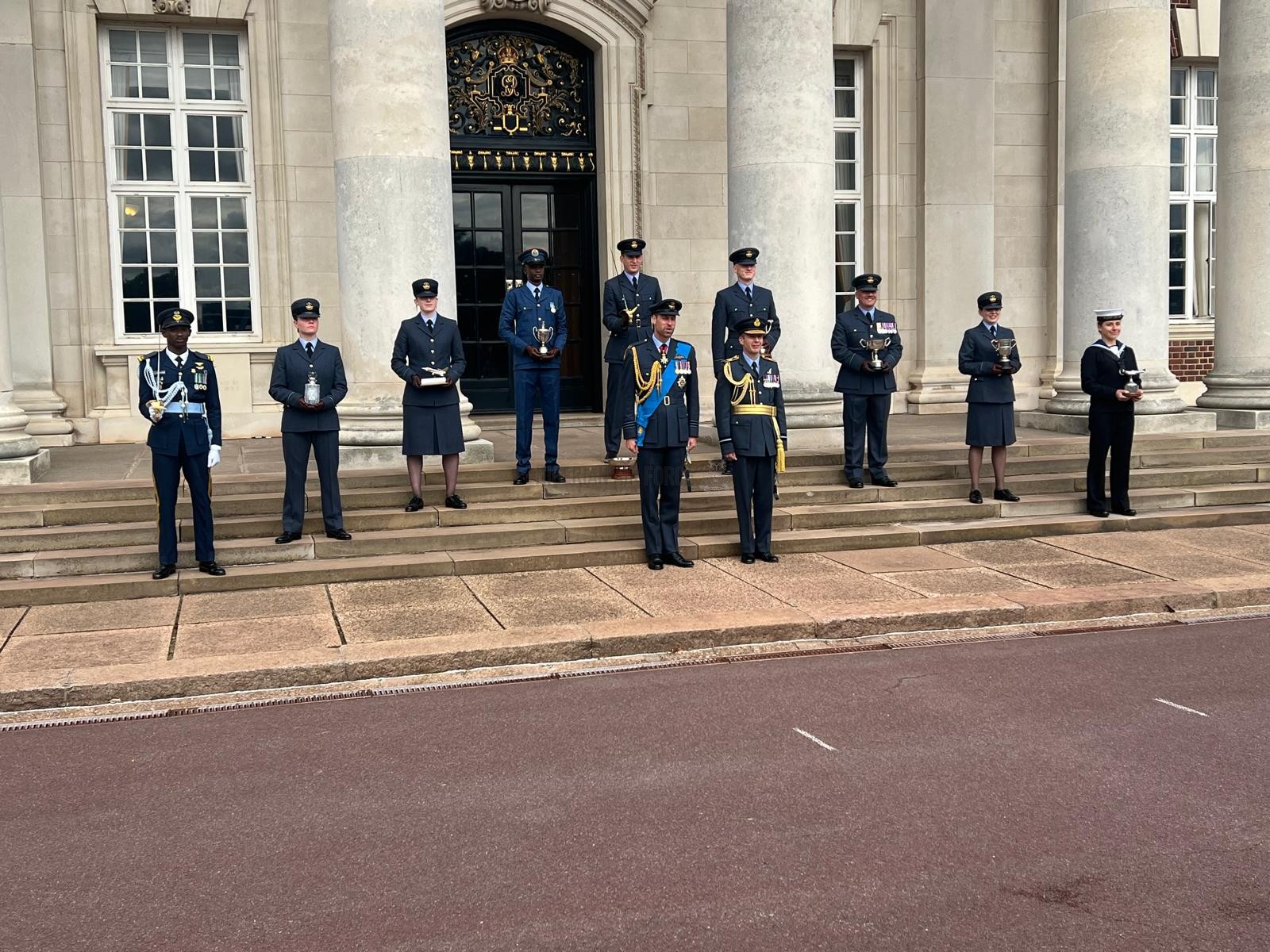 NAF OFFICER AWARDED 2023 INTERNATIONAL SWORD OF HONOUR AT RAF COLLEGE CRANWELL UK