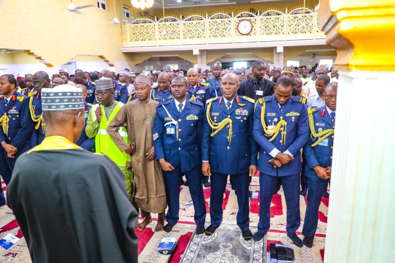 CAS ATTENDS SPECIAL JUMAAT PRAYER IN COMMEMORATION OF NAF @ 60 ANNIVERSARY CELEBRATIONS