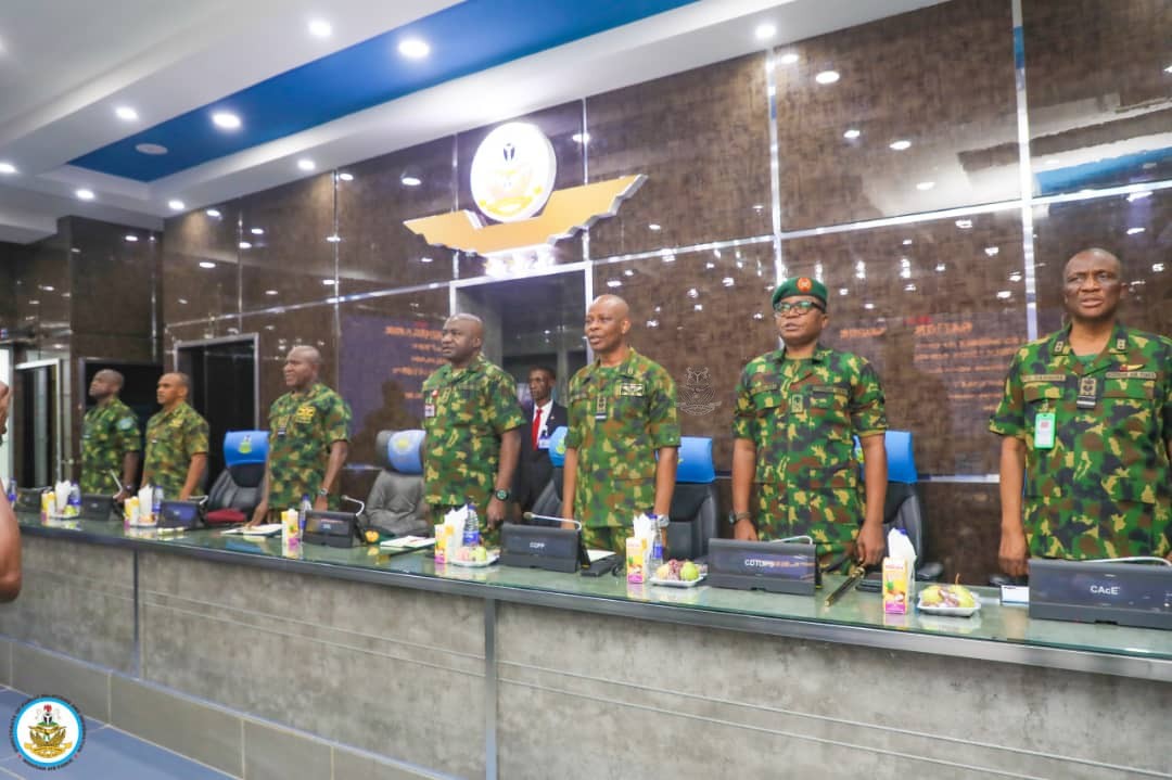 I AM IMPRESSED WITH LEVEL OF SYNERGY AMONG SERVICES, SAYS CDS AS HE ATTENDS NAF WEEKLY OPERATIONAL BRIEF