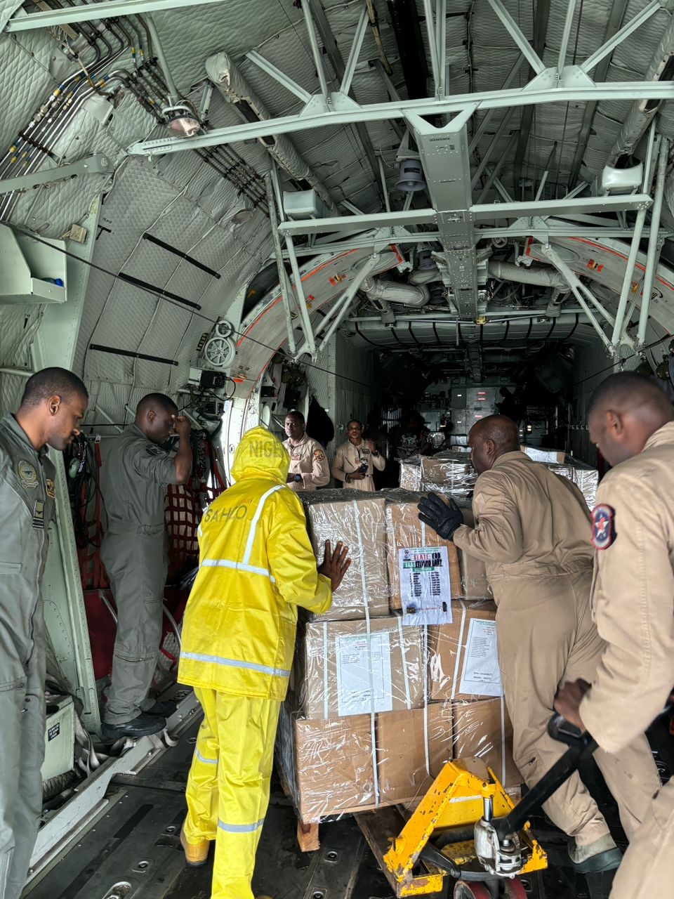 NAF COMMENCES AIRLIFT OF INEC MATERIALS FOR EDO STATE ELECTIONS